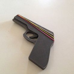 Mini Pistolet Jouet De Saut, Modèle Imprimé En 3D, Sans Tir