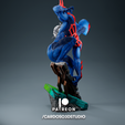 0003.png Spider man 2099 statue