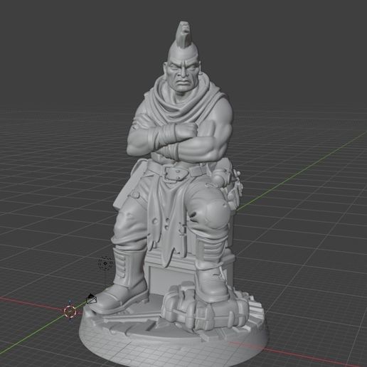 Hive City Scum 3D model