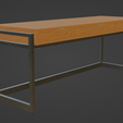 Prewiev_6.png Desk-3 3D Model Low-poly