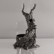 Left.png BackFlow Incense Burner Tree and Vase for 3D printing