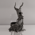 Left.png Albero e vaso bruciaincenso BackFlow per la stampa 3D