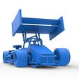 114.jpg Supermodified front engine Winged race car V4 Scale 1:25