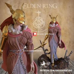 3D file Radagon's Scarseal from Elden Ring: 💍・3D printing design to  download・Cults