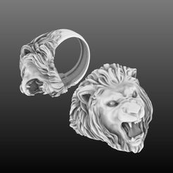 Screenshot-2023-10-27-222348.jpeg Majestic Roaring Lion Signature Rings