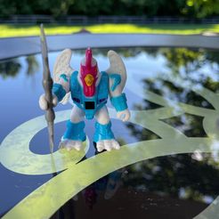 rowdyrooster.jpg Free STL file Rowdy Rooster Battle Beasts Series 3 # 63・3D printer model to download