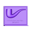 pipe_tableau_debout v1.stl This is not a pipe (Magritte)