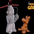 Inspector-Gadget-and-Brain.jpg Inspector Gadget and Brain (Easy print no support)