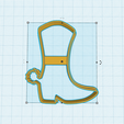 Brilliant acs.png SHERIFF SHORT COOKIE BOOT DESIGN
