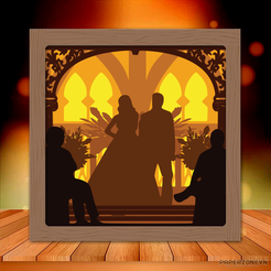 Mr-and-Mrs-Wedding-13a6d3152297ca184a.png M. et Mme Mariage boîte à lumière 7