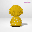 33.png Zenitsu Agatsuma from Demon Slayer Knitted - Crochet