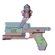 render.png Cyberpunk 2077 Skippy Gun Replica Prop Pistol Weapon
