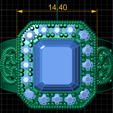Size-1.png Luxury Filigiree Dimond Ring 3d Printable Model