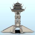 17.jpg STL file Asian bridge with roofed totem pole 10 - China Asia Japan Warhammer Age of Sigmar・3D printer model to download