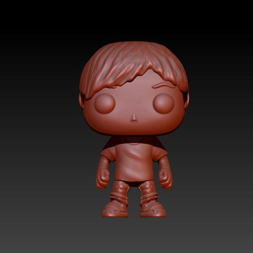 FUNKO POP BOY 3D model