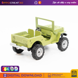 JEEPWILLYS-PORTADA3.png 4x4 War Vehicle - STL Digital Download for 3D Printing