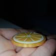 20200331_011300.jpg Lemon Slice Keychain MULTICOLOR (PRINTABLE WITH NORMAL 3D PRINTERS)