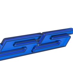 2.jpg Free STL file Key ring for Chevrolet Camaro 2ss 2020・3D printable design to download