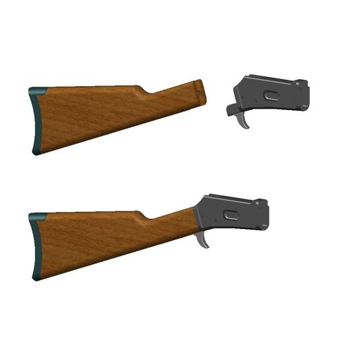 STEP-1.jpg WINCHESTER RIFLE- Miniaturgewehr