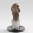 38.jpg Hand Business Cards Holder 3D print model