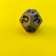 yellow-3.jpg Zodiac Dice / Dodecahedron