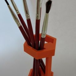 STL file Paint Brush Case 🎨・3D printer design to download・Cults