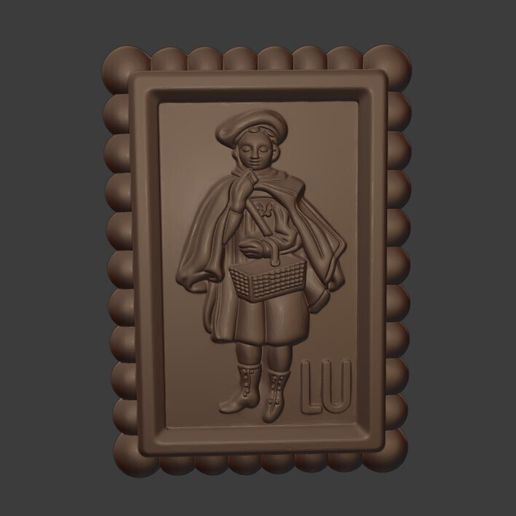 Biscuit francais LU le petit écolier replique gateau