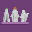 Backside-Ghosts.png Free STL file Anti-Hero Ghosts (Taylor Swift)・3D printer design to download