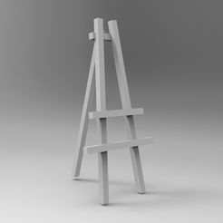 Caballete.jpg STL file easel for mini paints・3D printing idea to download