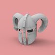 1.1775.jpg Horned Raider Viking Helmet