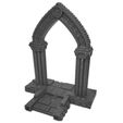 Arch-Gate-A-Plain-Mystic-Piegon-Gaming-2.jpg Arched Portal and Feywilds Portal Tabletop Terrain Set