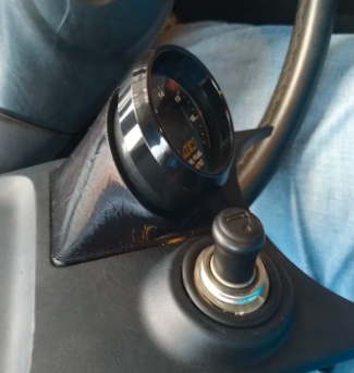 ADD W1 Ver.2 Gauge Pod Holder Dash Mount 52mm 2 Inch Turbo Boost PSI BLUE 3PCS E - Foto 8