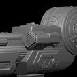 11.jpg Predator Shoulder Cannon plasma Two Size File STL – OBJ for 3D Printing