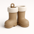 boots.png Santa Boots Ornament