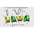 11-Duct-Parts01.jpg Swivel Nozzle for Jet Engine, 3 Bearing Type, [Phase 1], Option