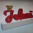 20230408_125009.jpg 3D Crown for Name Board- 3D Text