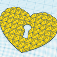 Heart_keyhole1.PNG Heart with keyhole and facets for Valentine