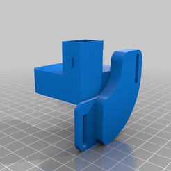 e3cfa2caf30bde9ebeb703b543fc90bf.png Archivo 3D gratis Soporte de ventilador de 40 mm para ventilador de conducto para A8 i3 bowden o accionamiento directo・Modelo para descargar y imprimir en 3D