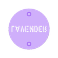 Lavender.stl STL-Datei Pflanzenetikett "Silvaticus Fungus"・Design für den 3D-Druck zum Herunterladen