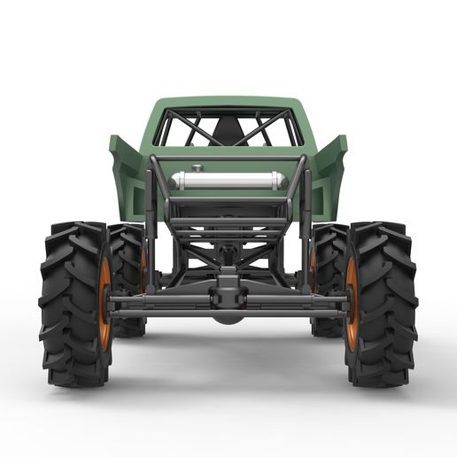 13.jpg Archivo 3D Diecast Mud truck 2 Escala 1:25・Modelo imprimible en 3D para descargar, CosplayItemsRock