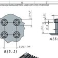 STL-FIX-024-0043-Listing-Image-05.jpg 1/24 Scale M36 Hexagon nuts C/W Form ‘A’ plain washer & protruding stud x 300 – STL (Digital download)