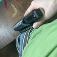 IMG_0907.jpg Holster GLOCK (pour toute ceinture normale) Chargement rapide en port normal