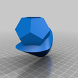 BuckOloid_DodecaH.png Buckoloid: Buckyball + Oloid