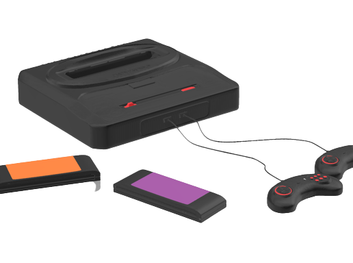 🕹️ Sega Mega 2 Drive Console・ STL File for ・Cults