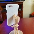 WhatsApp Image 2020-07-30 at 17.22.48 (1).jpeg STL file Baby Groot Cell Phone Holder・3D printing idea to download