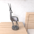 7.png Gazelle Sculpture
