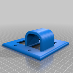 1c0b7299-91db-48fe-a8a9-988a6ec273b5.png Fichier STL Protection contre les chocs pour interrupteur d'éclairage - Double plaque frontale・Plan pour impression 3D à télécharger
