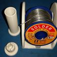 20200811_193956.jpg Archivo STL gratis Holder Halter für Lötzinn・Objeto para impresora 3D para descargar