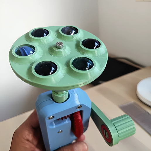 🔧 Rotating Machine・ STL File for 3D printing・Cults