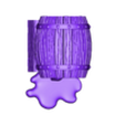 Leaking_Barrel.stl Crates, Barrels & Sacks – Expanded Bundle (Support-Free)